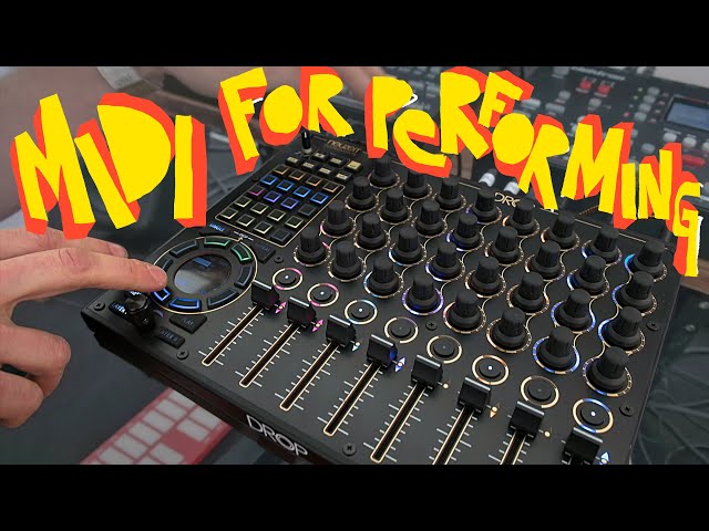 Neuzeit Drop, MIDI controller for live sets #superbooth2025 - YouTube