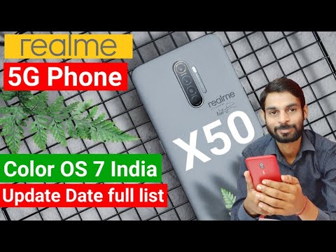 Realme X50 5G Smartphone Redmi K30 Specifications Color OS 7  amp  Android 10 Update Toch In Video Call
