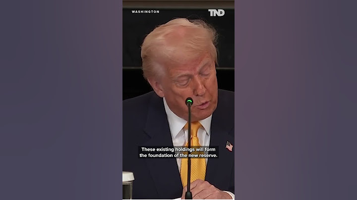 'Never sell your Bitcoin," says Trump during White House crypto summit