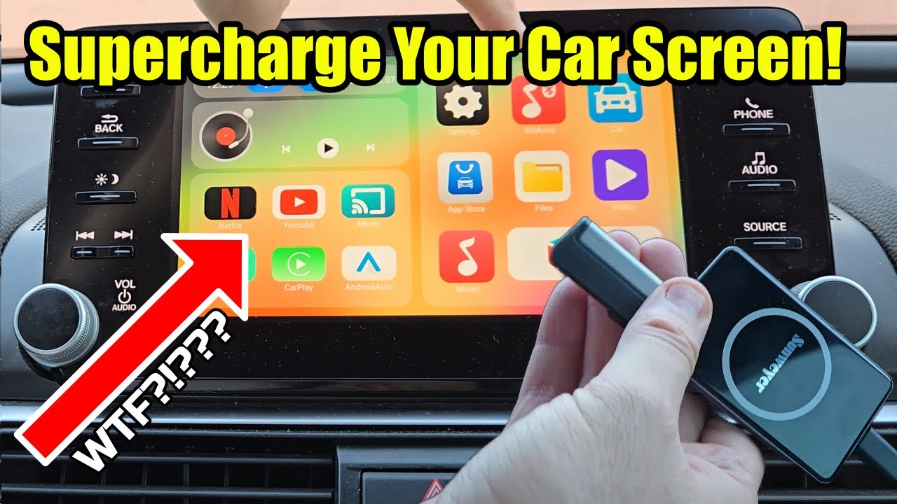 Sunweyer 3 in 1 AI Box - Wireless Android Auto / Carplay .. AND