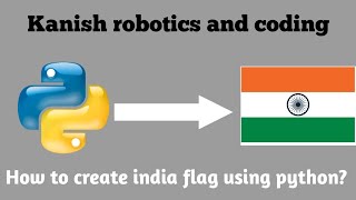 How to make India flag🇮🇳 using python? | Coding ideas | #shorts