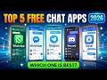 Top 5 Free Chat Apps You MUST Use in 2026 (Best Messaging Apps Ranked!)