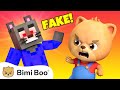 Knock, Knock, Who&rsquo;s There? | Minecraft Edition | Bimi Boo Kids Songs &amp; Nursery Rhymes