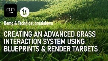Technical overview of my advanced grass interaction system in UE: physics, effects, performance...