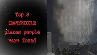 Top 3 IMPOSSIBLE places people were found | Missing 411 (Part 16) | The Hidden Vault