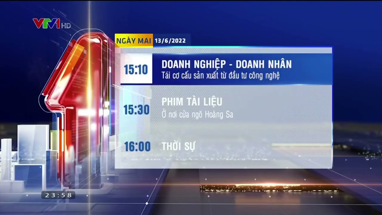 VTV1 ident 2022 - GTCT ngày mai (13/6/2022)