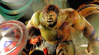 Marvel's Avengers Hulk Protects Captain America's shield (Hulk Case Scene)