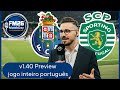 Português jogo inteiro - FC Porto vs Sporting Lissabon - FM26 MatchDay Live Commentary Mod v1.40
