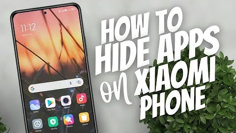 How to Hide Apps on Xiaomi Phone MIUI 13