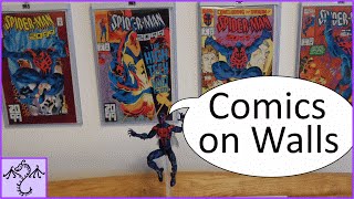 How to Display Comic Books on Walls without Damage Today I