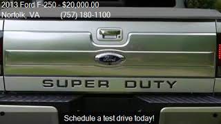 2013 Ford F-250  for sale in Norfolk, VA 23518 at Autotrader