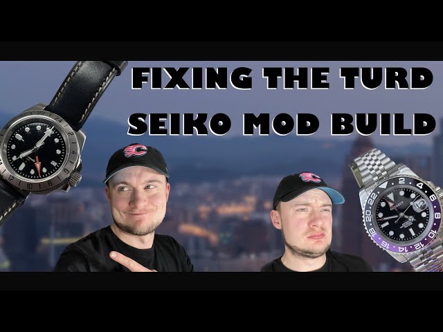 Seiko NH34 GMT Mod Build - making something great from a Corgeut Aliexpress  watch...