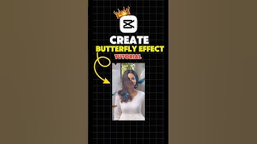 Butterfly effect tutorial | CapCut tutorial | #shorts