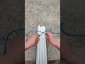 Anti-return rope binding with strong knots, knotting skills, tying skills, daily life tips