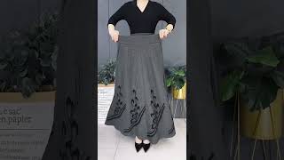 #Fashion ki tic mapol #Slimming #Skirts #Autumn and Winter New #Dano weng nen maber ki nen maber i