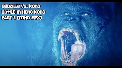 Godzilla vs. Kong - Battle in Hong Kong PART 1 (TOHO SFX)