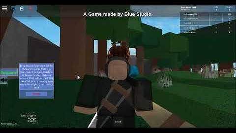 Roblox Script Showcase: Broadsword ( Script Controls In Description )