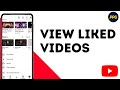 How To See Liked Videos On YouTube ?