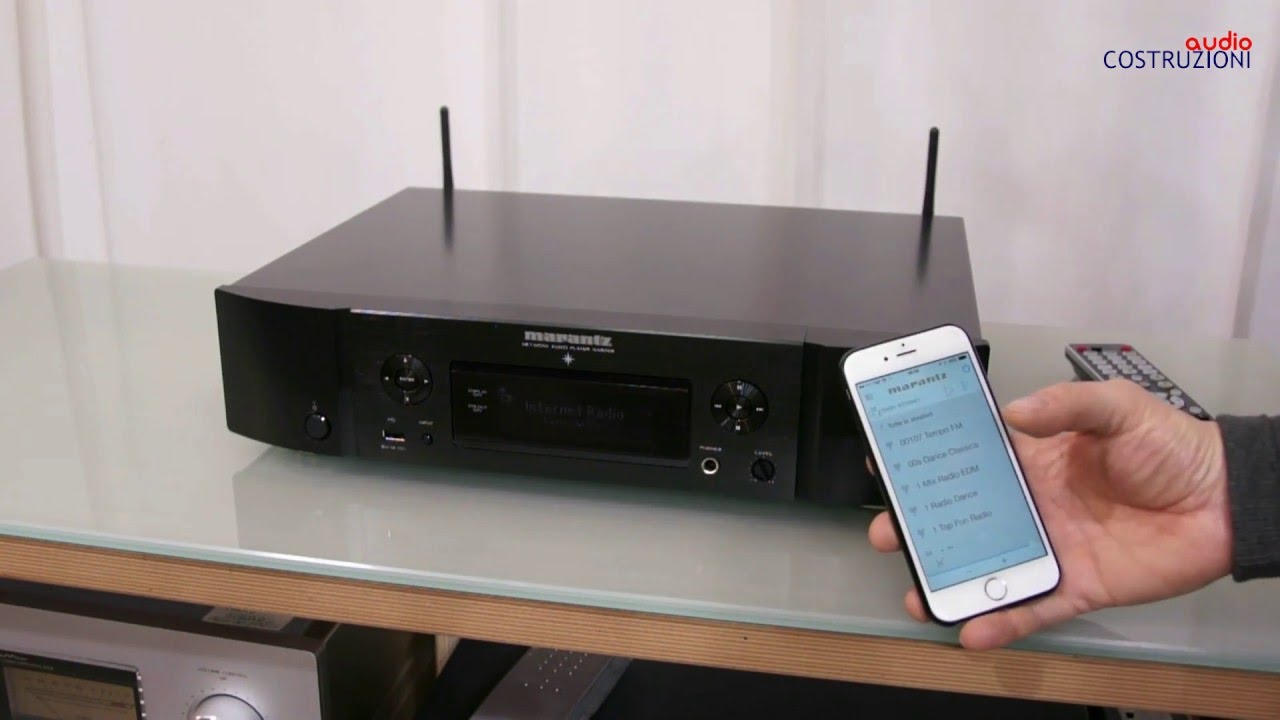 Marantz NA 6005 Server di Rete test di Sbisa' www audiocostruzioni