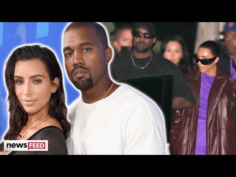 Video: Kim Kardashian Viste Ved Et Uhell Slankende Undertøy På En Date Med Kanye West