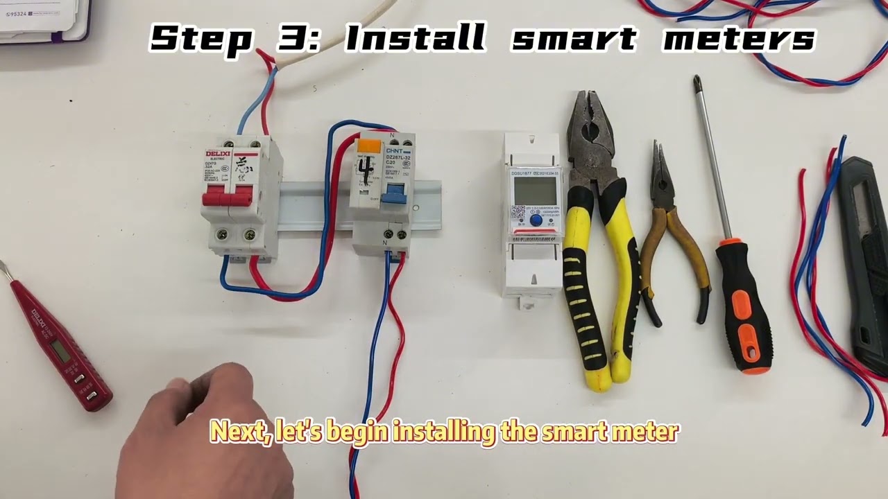 How to install a smart meter? (English version)