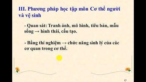 Bài tập sinh học 8 bài mở đầu năm 2024