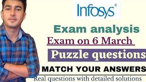Infosys 6/03/2022 Exam Analysis||slot 1||Questions asked in Infosys||Complete solutions with tricks
