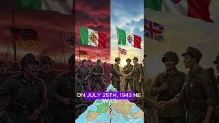 ⚔️ How Italy Turned Against Hitler — The Shocking Switch of 1943 #historyshorts #worldwar2 #history
