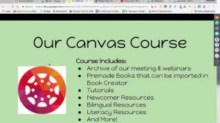 Webinar 1- Book Creator & Beyond PLN screenshot 4