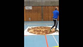 Discus training 24.02.2014