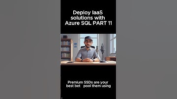 Deploy IaaS solutions with Azure SQL PART 11
