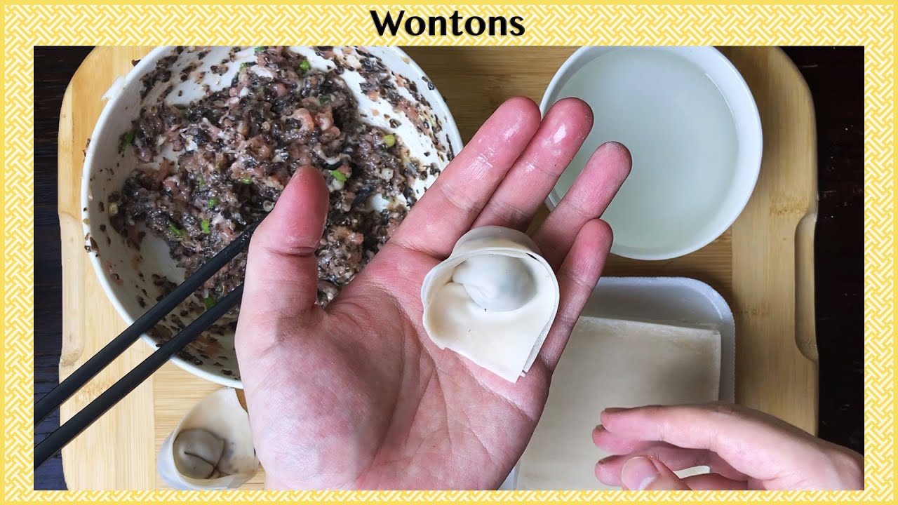 Wontons | 馄饨 - YouTube