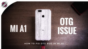 MI A1 otg issue - Permanent Solution - How to connect otg in Mi a1 - Any Stock Android Device🔥🔥