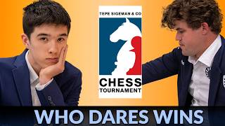 Who Dares Wins | Andy Woodward vs Magnus Carlsen | TePe Sigeman 2026 screenshot 5