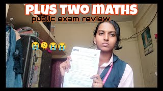Plus two maths exam review 😭🫠🙃/#12thgrader /NN vlogs 🤍🎀