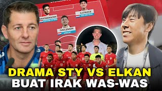 “Pelatih Irak Gak Kaget Elkan Dicampakan Timnas : Itu Tipuan STY” Drama Timnas yg Membingungkan Irak