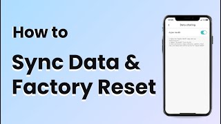 How to Sync Data & Factory Reset Your Runmefit Watch