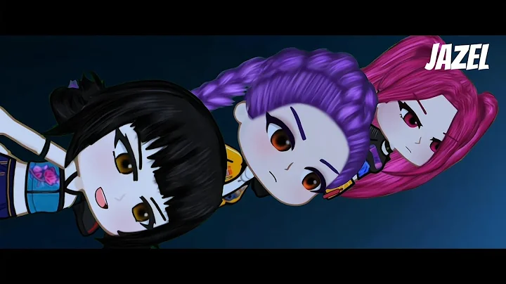 Huntrix How Its Done (but only the rap part) Kpop Demon Hunters GCMV Animation 