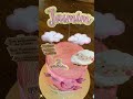 Bolo mêsversario da minha princesa #baby #boloaniversario #mesversario