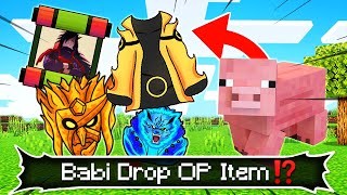 Minecraft Tapi Semua Mob Bisa Drop OP KEKUATAN NARUTO !!