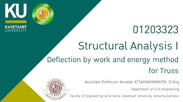 Structural Analysis I: Deflection by virtual work method for truss