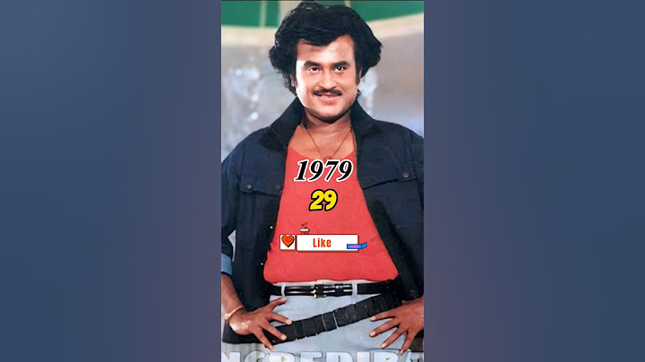 Rajinikanth💪 Evolution 1975—2024 #viral #shortfeed #trending