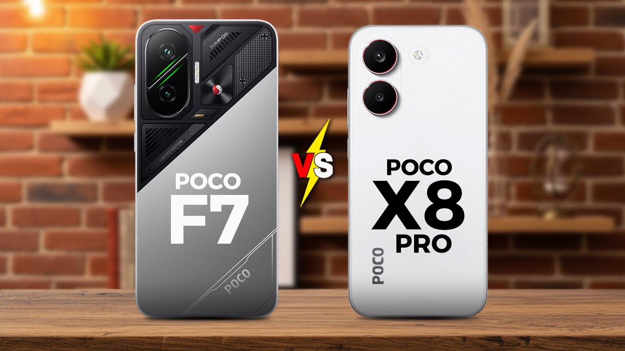 POCO F7 VS POCO X8 PRO 🔥🔥