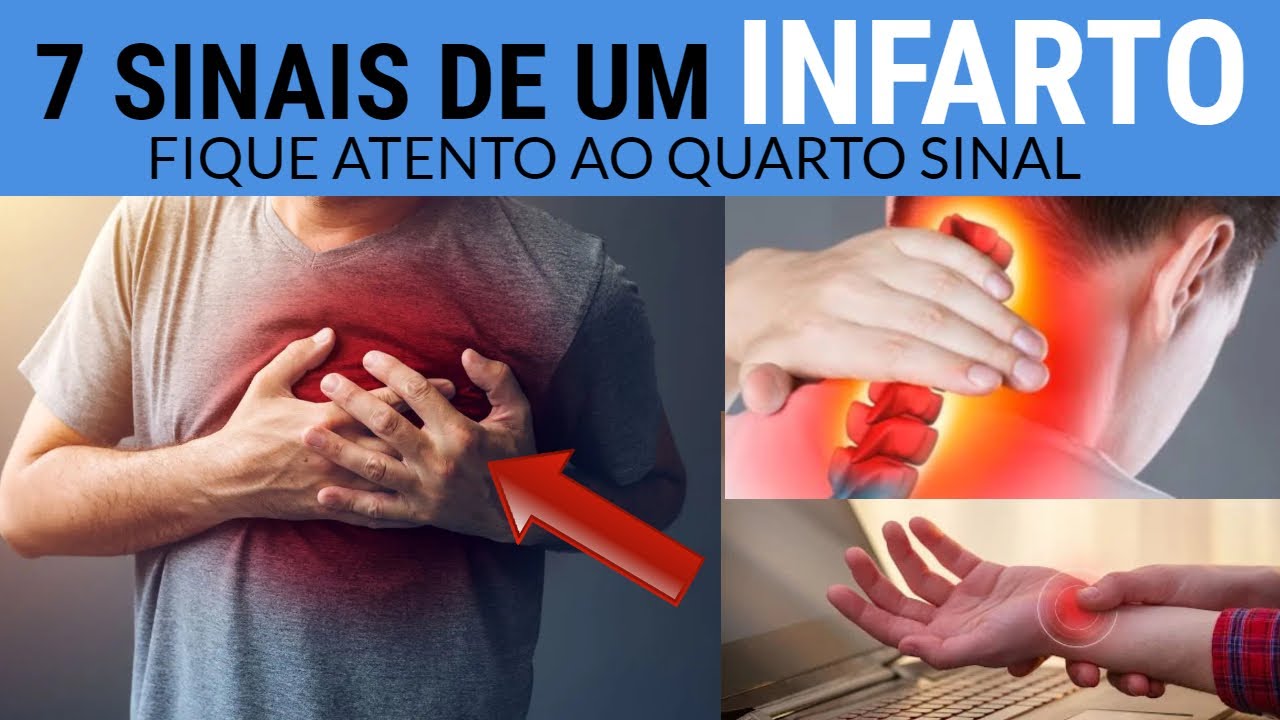 7 SINAIS INICIAIS de um INFARTO que VOCÊ NUNCA PODE IGNORAR! - YouTube