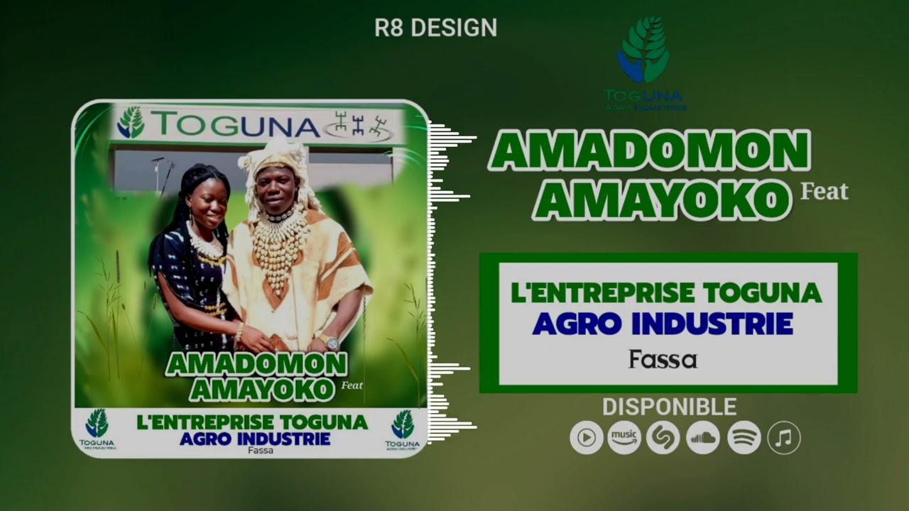 Le nouveau morceau est déjà disponible sur ma page,togouna Agro industrie Fassa.