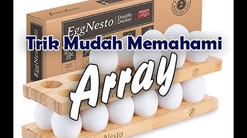 Tutorial Pemrograman Web 5 - Cara Mudah Belajar Array PHP