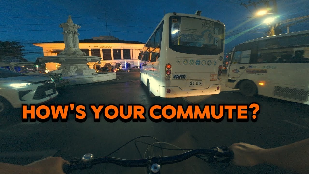 Blue Hour Bike Commute  - Iloilo City