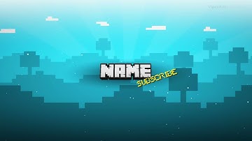 CM2] - 2D Minecraft Intro Template | Panzoid