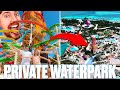 We visited mr beasts 250000000 private island luxury vacation and went on every water slide