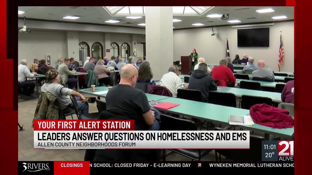 City, county leaders answer questions during Allen County Neighborhoods Forum